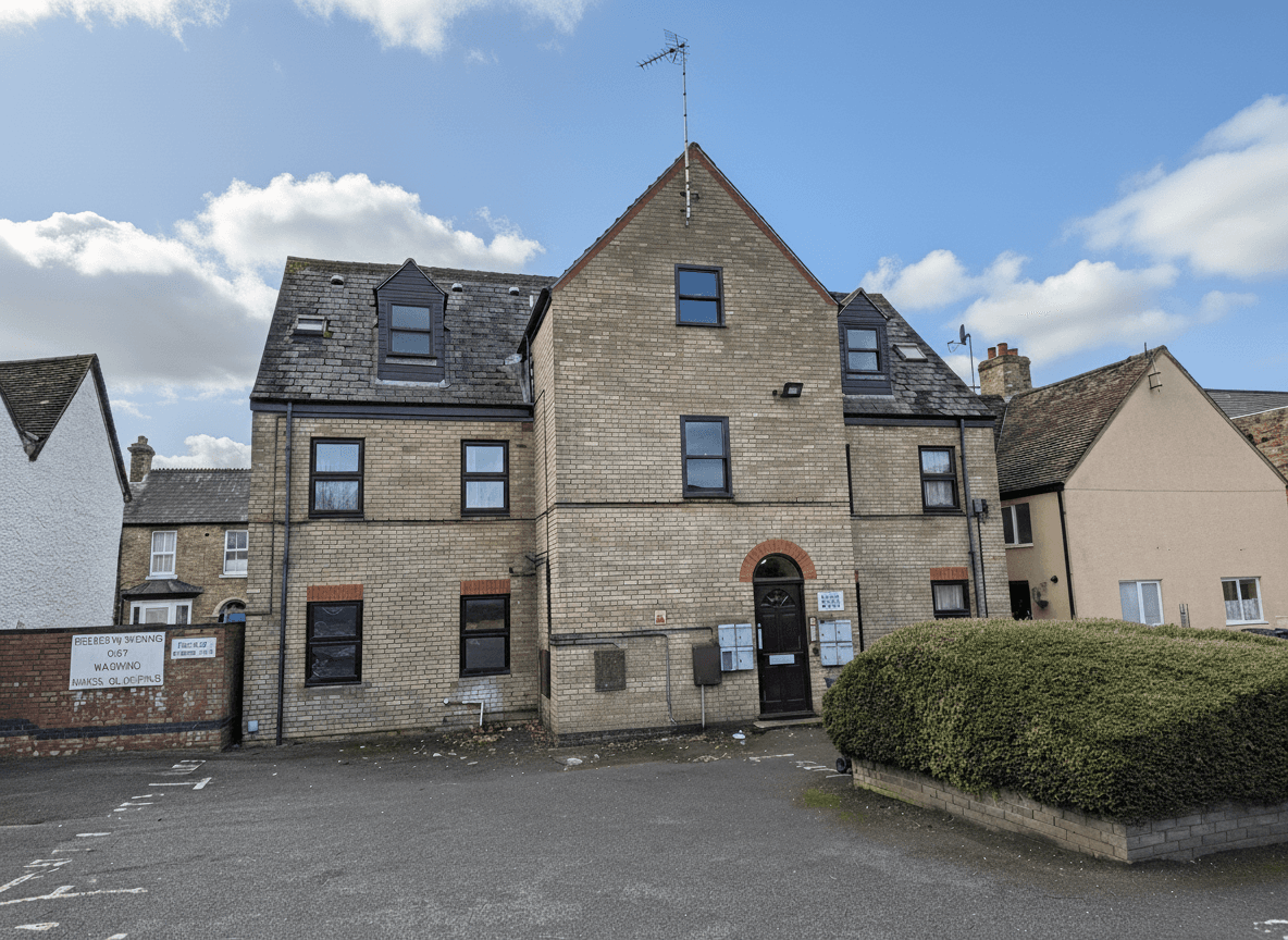 Flat 8, Cross House Huntingdon Street, St. Neots, St. Neots, PE19 1BG